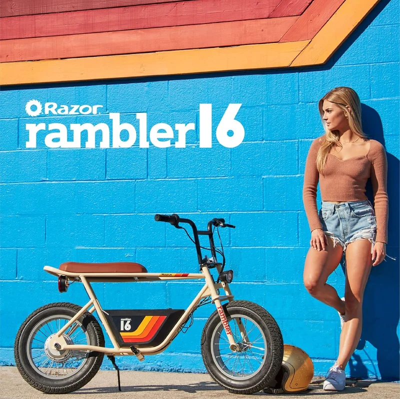 Razor Rambler 16 Electric Minibike – 36V Retro-Style E-Bike Canada