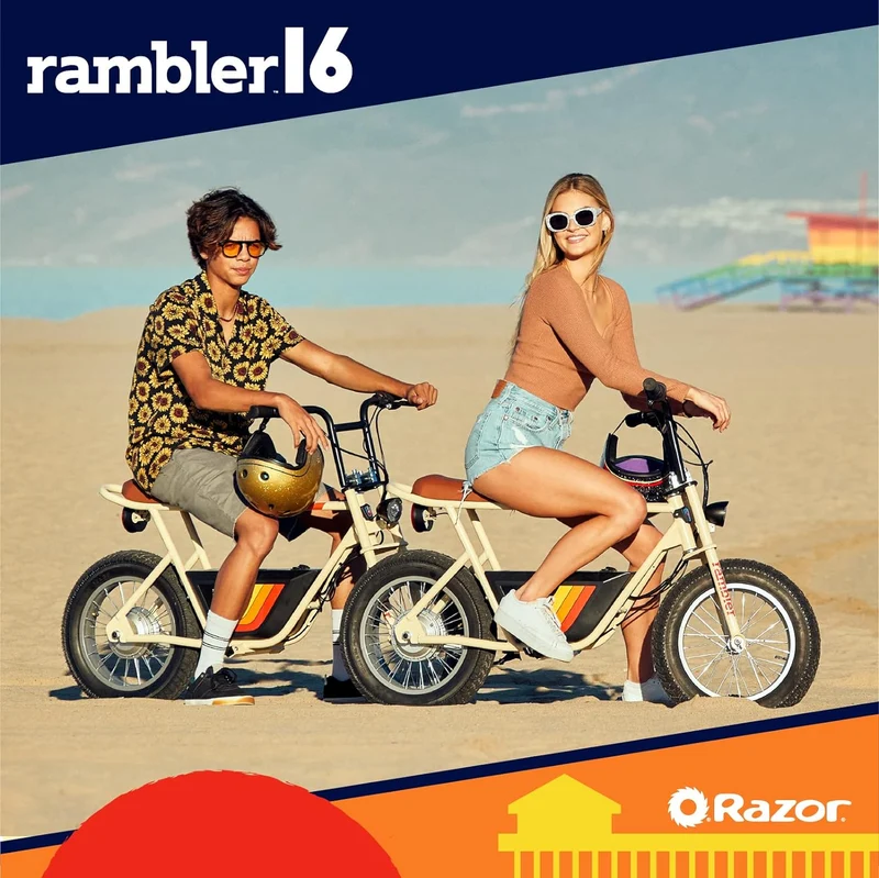 Razor Rambler 16 Electric Minibike – 36V Retro-Style E-Bike Canada