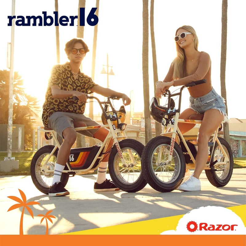 Razor Rambler 16 Electric Minibike – 36V Retro-Style E-Bike Canada