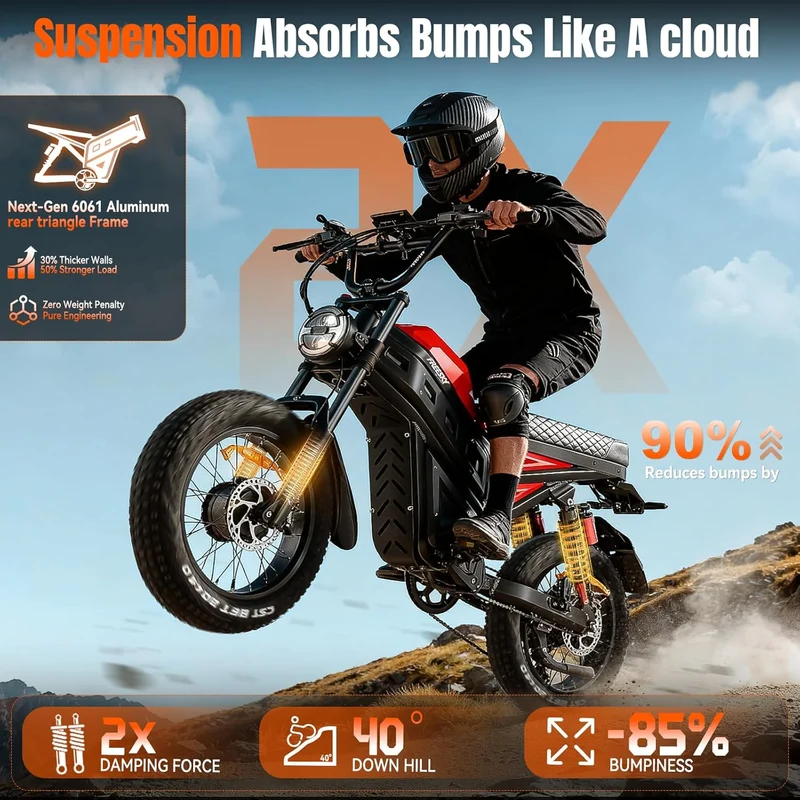 FREESKY Cheetah Fat Tire Electric Bike
