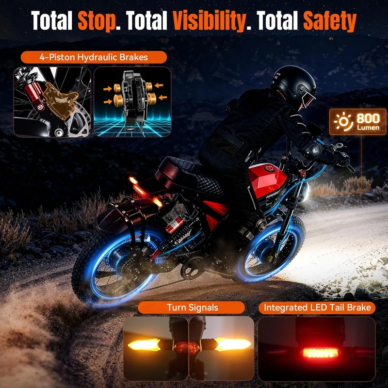 FREESKY Cheetah Fat Tire Electric Bike