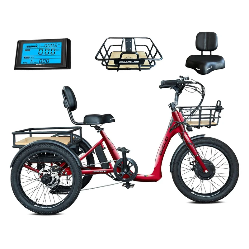 Emojo Bull Step-Through Electric Trike 500W Canada