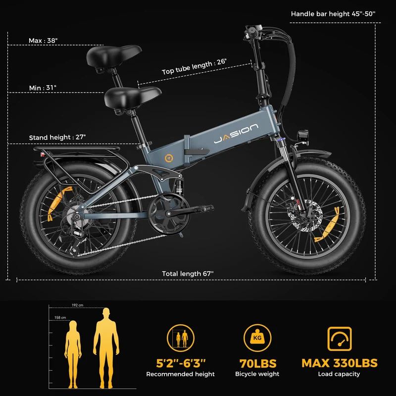 Jasion EB5 Roamer Electric Bike - Best Canada Ride