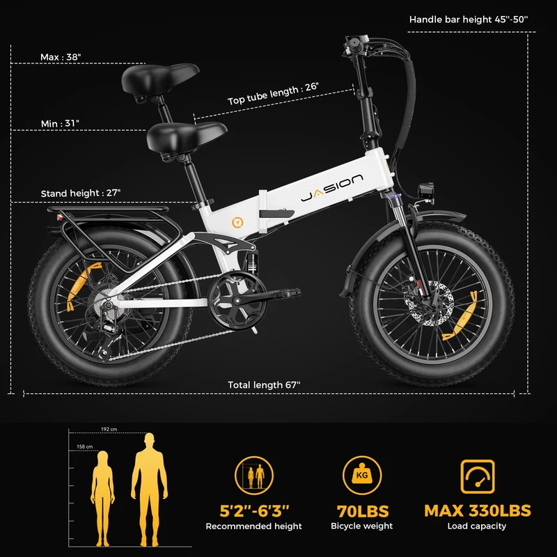 Jasion EB5 Roamer Electric Bike - Best Canada Ride