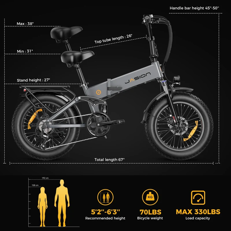 Jasion EB5 Roamer Electric Bike - Best Canada Ride
