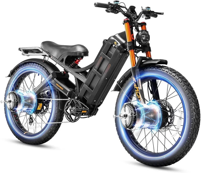 Eahora Romeo Pro Electric Bike – 3000W Dual Motor, 52V 60Ah, E-Bike Canada