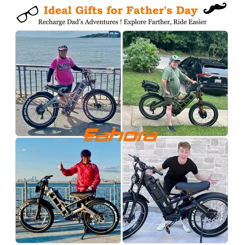 Eahora Romeo Pro Electric Bike – 3000W Dual Motor, 52V 60Ah, E-Bike Canada
