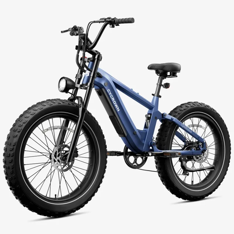 CYCROWN Roma All-Terrain Ebike | 1500W Peak | 48V 20Ah Samsung | Full Suspension | Canada