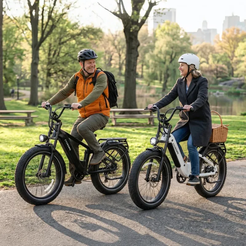 CYCROWN Roma All-Terrain Ebike | 1500W Peak | 48V 20Ah Samsung | Full Suspension | Canada