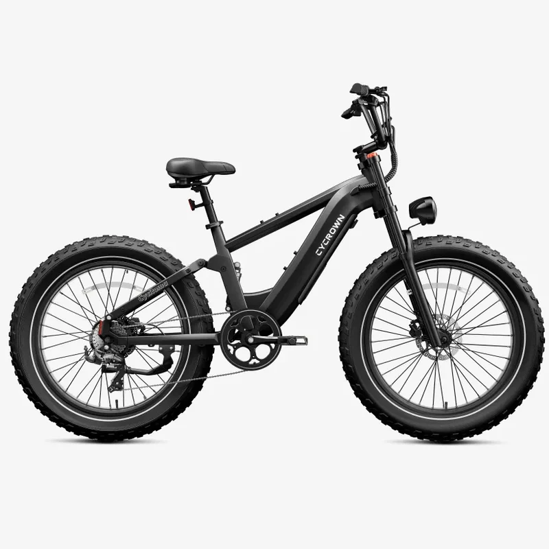 CYCROWN Roma All-Terrain Ebike | 1500W Peak | 48V 20Ah Samsung | Full Suspension | Canada