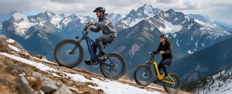 CYCROWN Roma All-Terrain Ebike | 1500W Peak | 48V 20Ah Samsung | Full Suspension | Canada