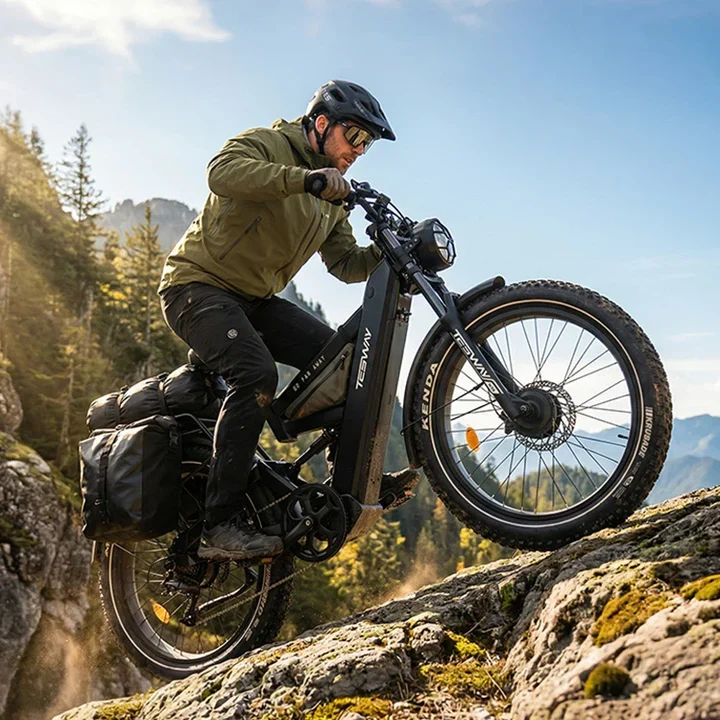TESWAY X9 Ultra AWD E-Bike Canada – 4000W Dual Motor, 60V Long Range Electric Mountain Bike