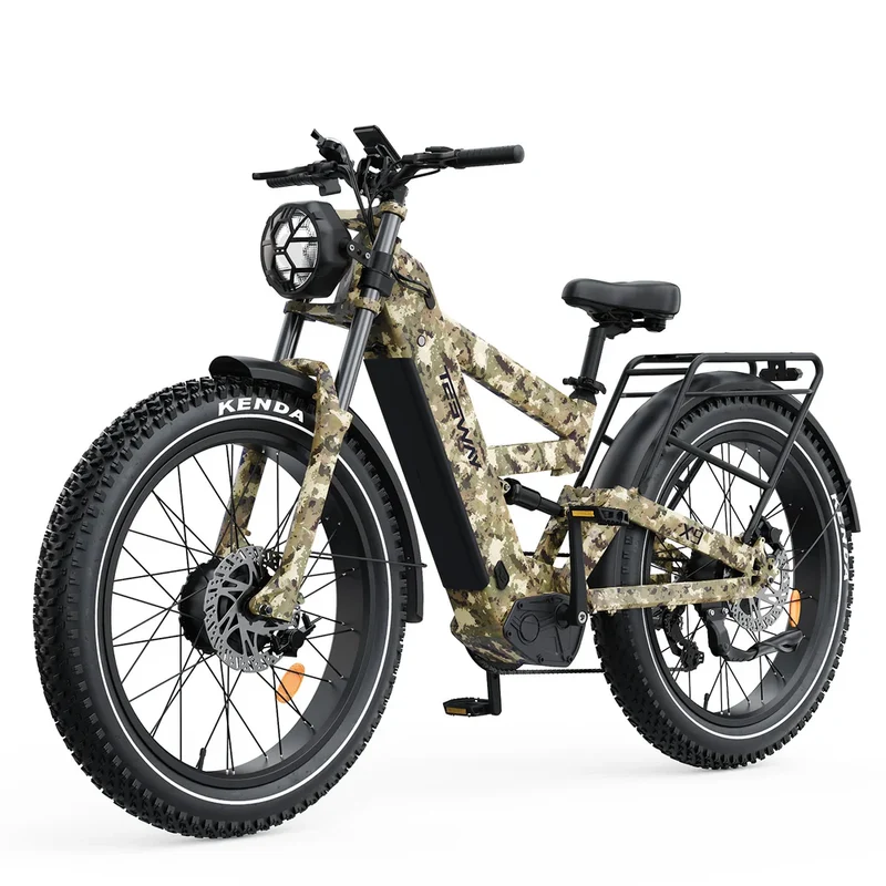 TESWAY X9 Ultra AWD E-Bike Canada – 4000W Dual Motor, 60V Long Range Electric Mountain Bike