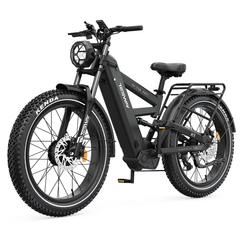 TESWAY X9 Ultra AWD E-Bike Canada – 4000W Dual Motor, 60V Long Range Electric Mountain Bike