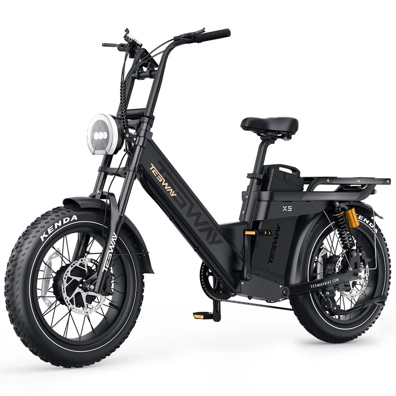 TESWAY X5 AWD E-Bike Canada | 3600W Dual Motor, 60Ah Long Range