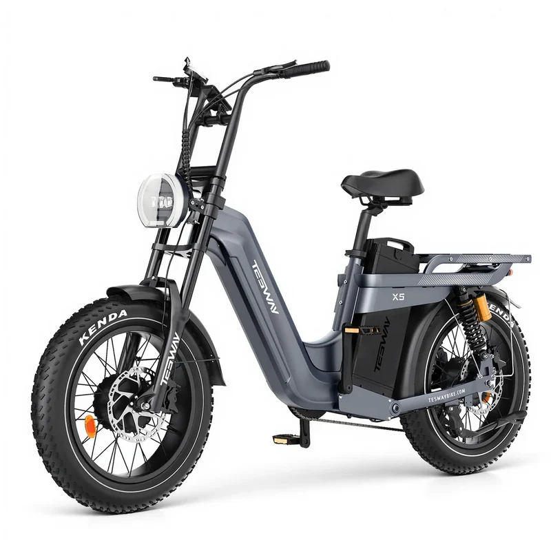 TESWAY X5 AWD E-Bike Canada | 3600W Dual Motor, 60Ah Long Range