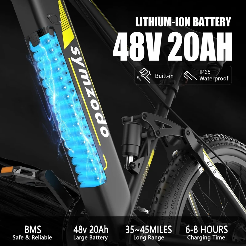 Holyask Symzodo 750W Fat Tire E-Bike Canada