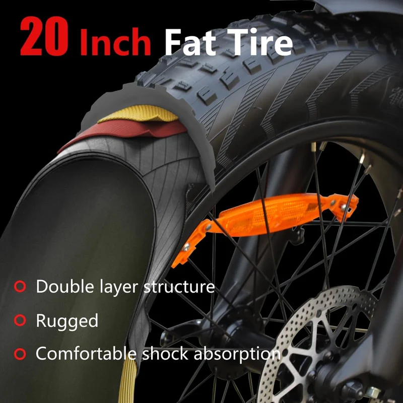 HX 2000W Electric Bike Fat Tire Off-Road Canada