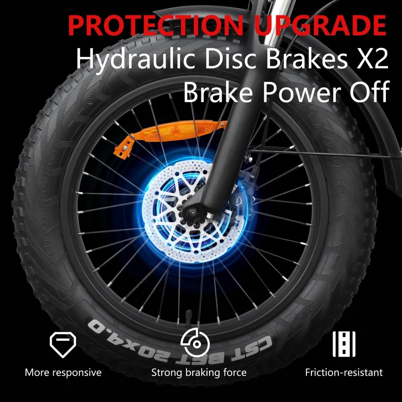 HX 2000W Electric Bike Fat Tire Off-Road Canada