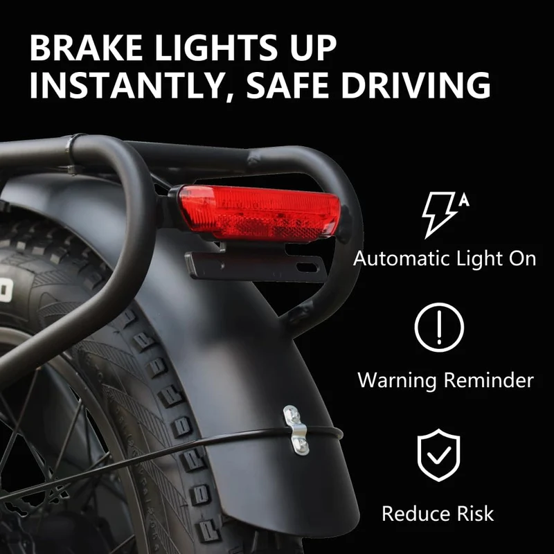 HX 2000W Electric Bike Fat Tire Off-Road Canada