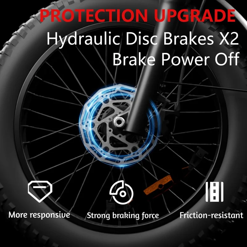 HX 2000W Electric Bike Fat Tire Off-Road Canada