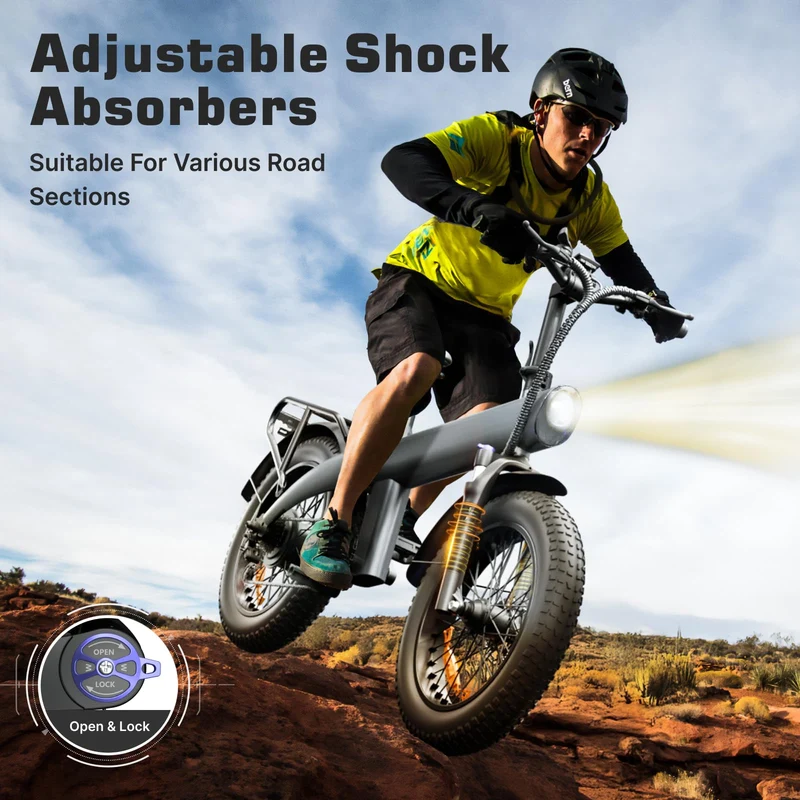 HX 2000W Electric Bike Fat Tire Off-Road Canada