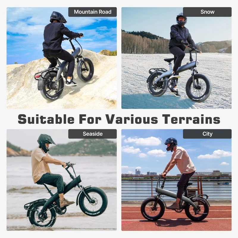 HX 2000W Electric Bike Fat Tire Off-Road Canada