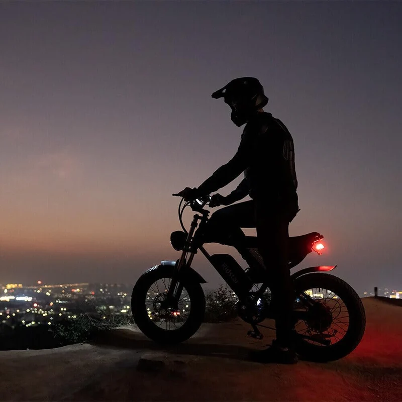 Bopzin 1000W Fat Tire Electric Bike – Motorcycle Style E-Bike Canada