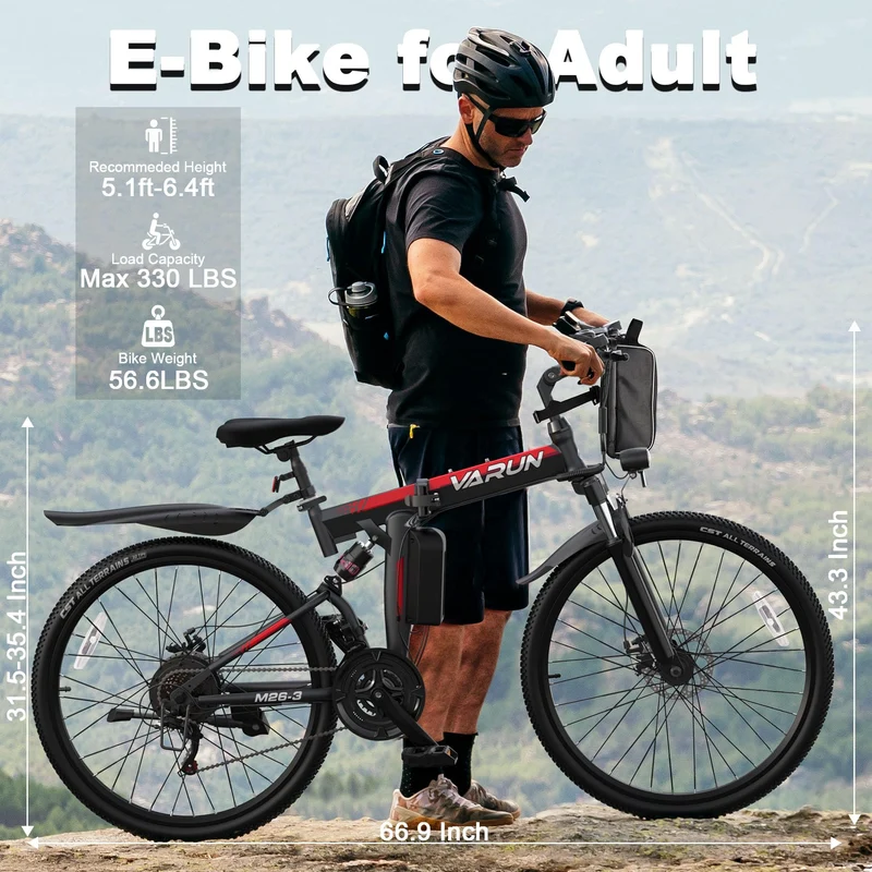 VARUN 500W Electric Bike – Top Choice Canada