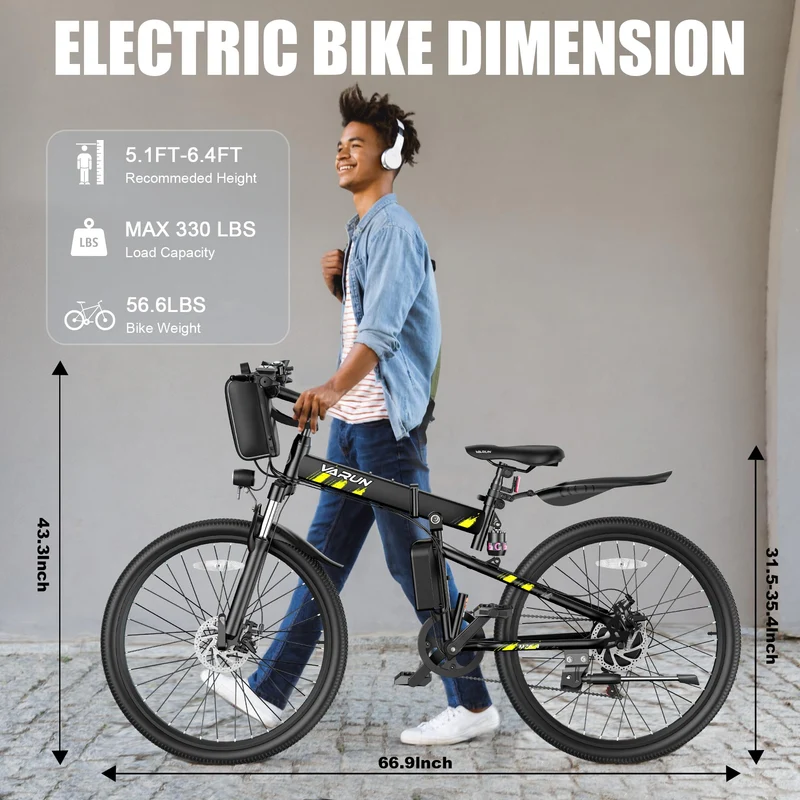 VARUN 500W Electric Bike – Top Choice Canada