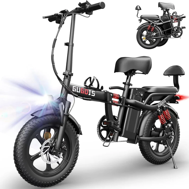 Rakowe G16 Folding Electric Bike – 750W Motor, 28MPH, 60 Miles Range – Canada