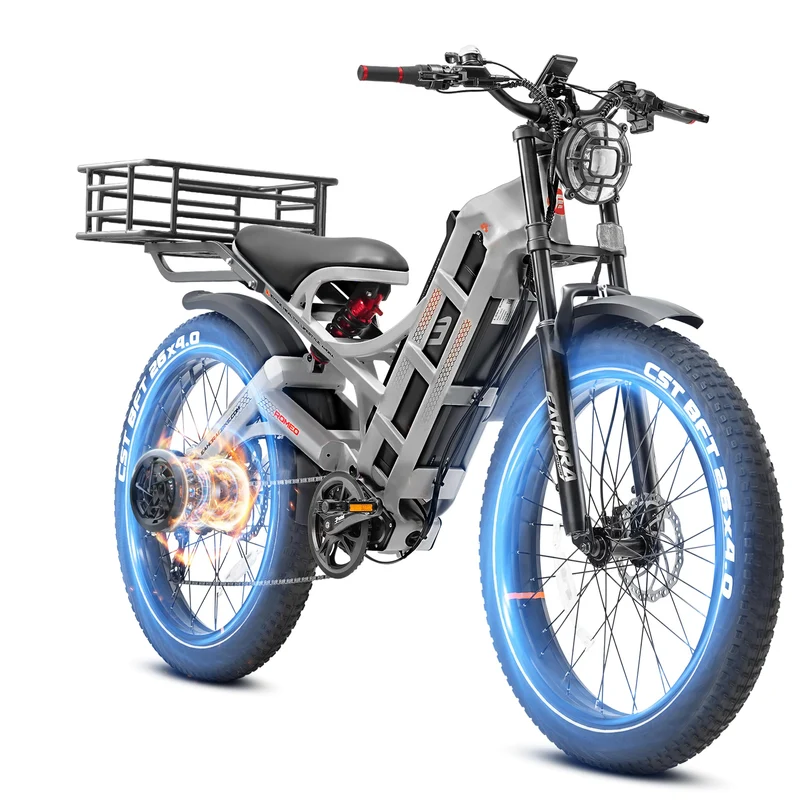 Eahora Romeo Pro Electric Bike – Long Range Fat Tire Canada