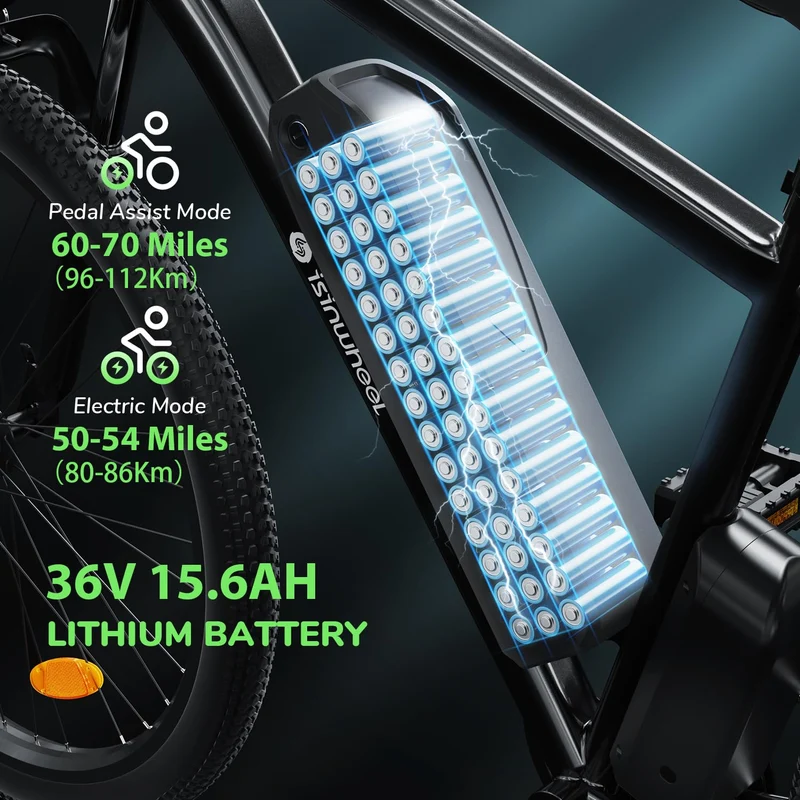 iSinwheel M10S Electric Bike Canada – 500W Long-Range Commuter