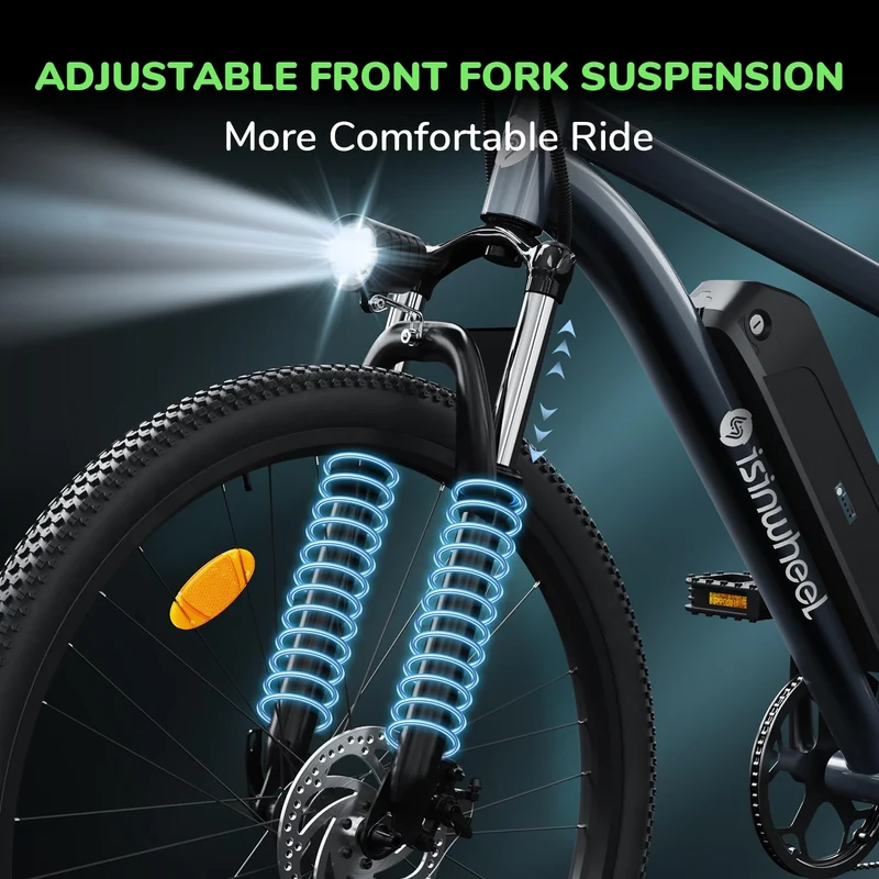 iSinwheel M10S Electric Bike Canada – 500W Long-Range Commuter