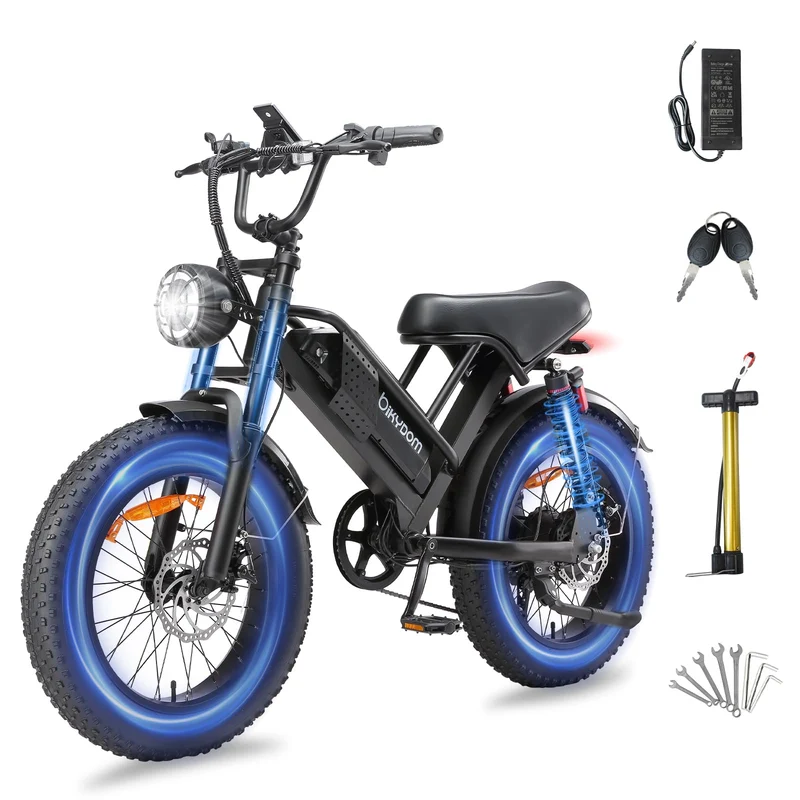 PikSpiid M7 Electric Bike 1000W Fat Tire Canada