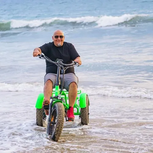 Addmotor Arisetan II M-360 Semi-Recumbent Electric Trike – 750W Motor, 48V 20Ah Samsung Battery, Differential Drive, Up to 85 Mile Range