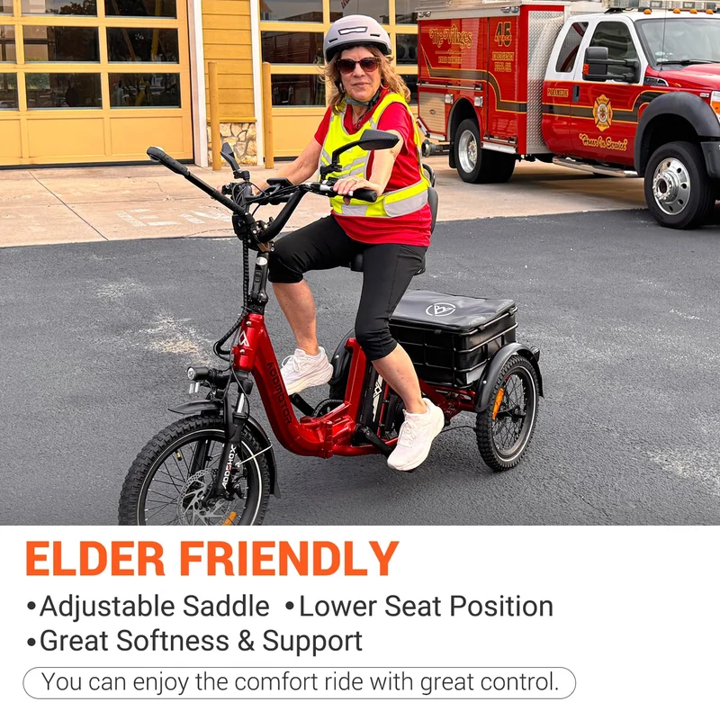 Addmotor CityTri E-310 Folding Electric Trike – 750W Long-Range E-Trike Canada