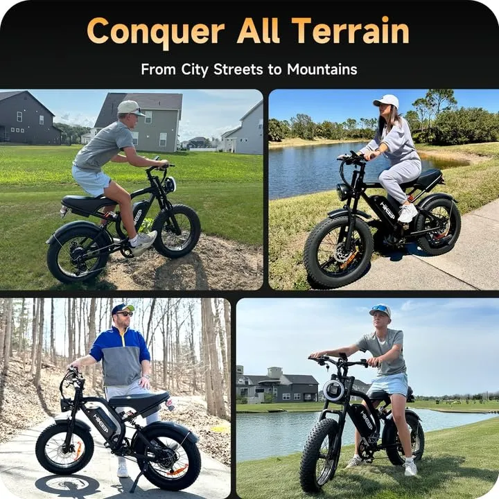 HiKeep K6 1500W Fat Tire Electric Bike Canada
