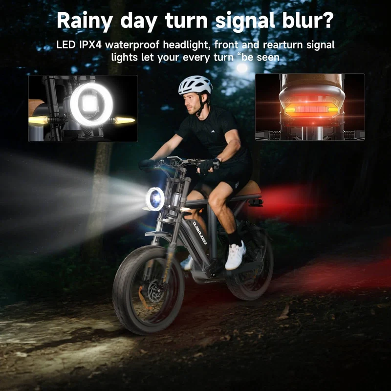 HiKeep K6 1500W Fat Tire Electric Bike Canada