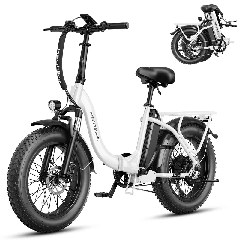 Heybike Ranger 2.0 Folding Fat Tire E-Bike Canada