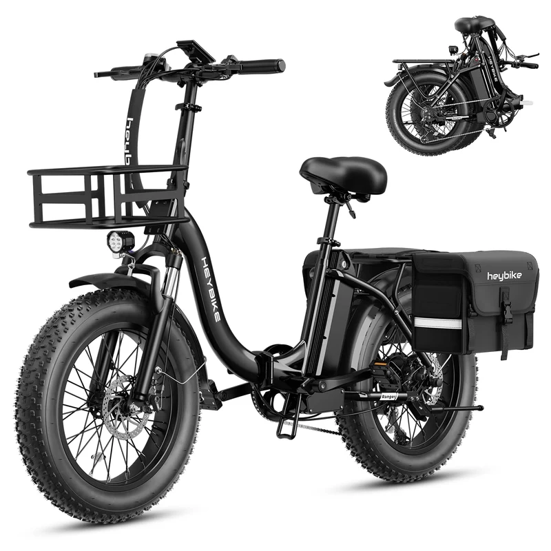 Heybike Ranger 2.0 Folding Fat Tire E-Bike Canada