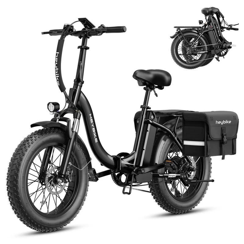 Heybike Ranger 2.0 Folding Fat Tire E-Bike Canada