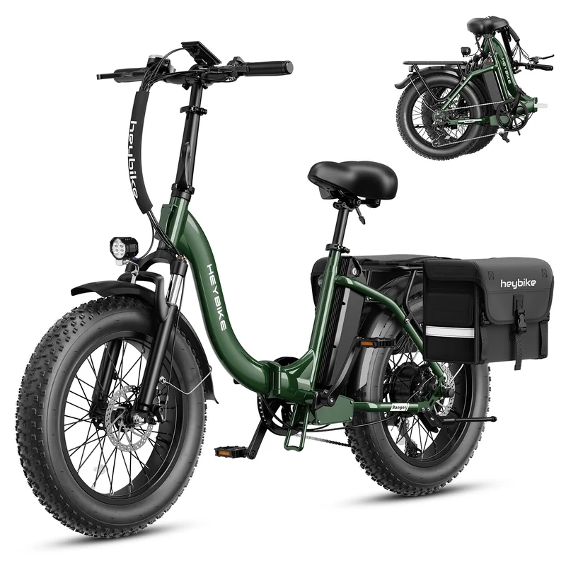 Heybike Ranger 2.0 Folding Fat Tire E-Bike Canada