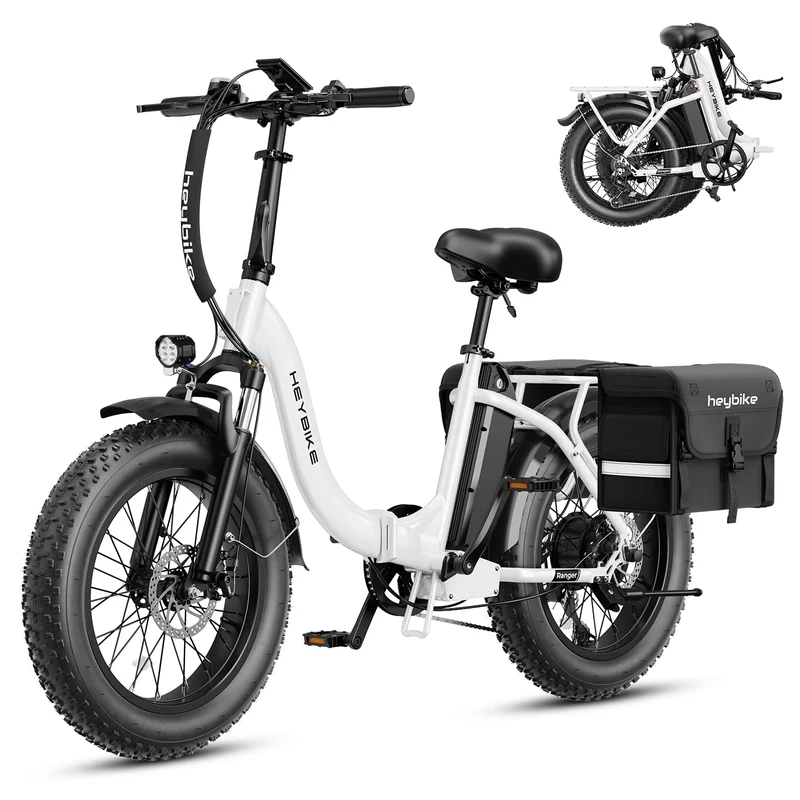 Heybike Ranger 2.0 Folding Fat Tire E-Bike Canada