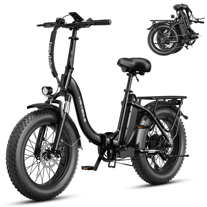 Heybike Ranger 2.0 Folding Fat Tire E-Bike Canada