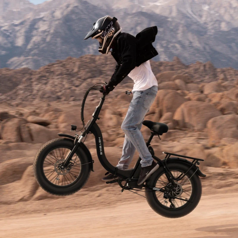 Heybike Ranger 2.0 Folding Fat Tire E-Bike Canada