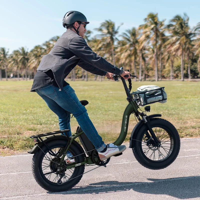 Heybike Ranger 2.0 Folding Fat Tire E-Bike Canada