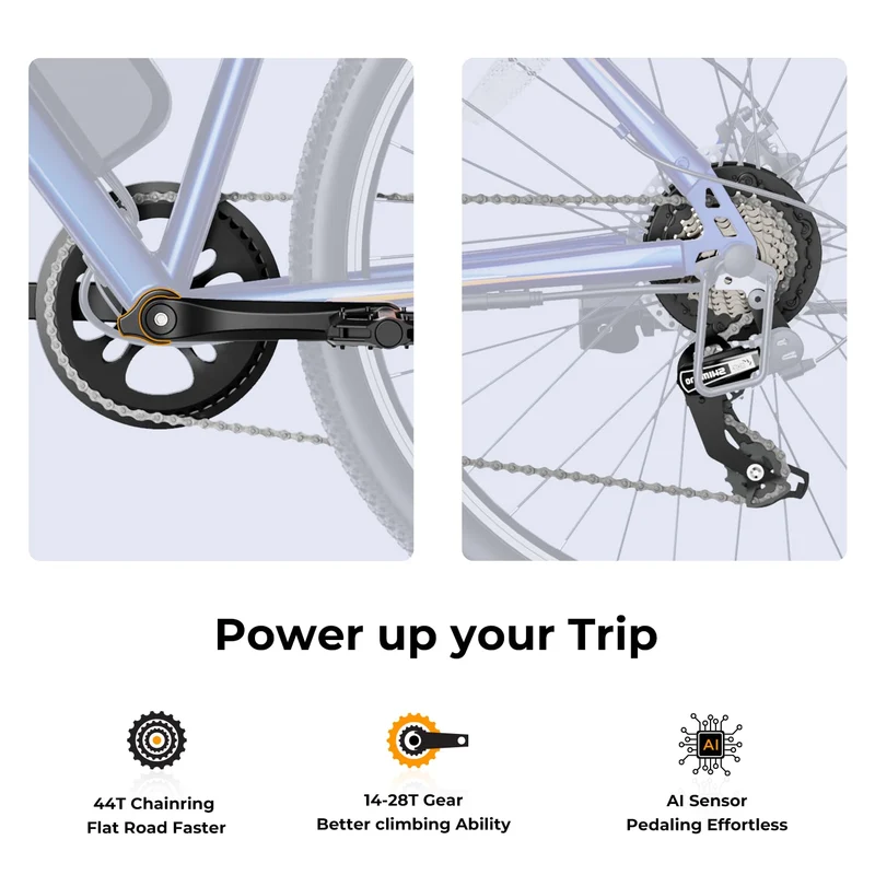 Jasion EB5 Electric Bike – Commuter E-Bike Canada