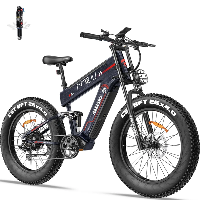 FREESKY Alaska Electric Fat Tire Bike 2500W– Dual Battery Long-Range E-Bike (Canada)