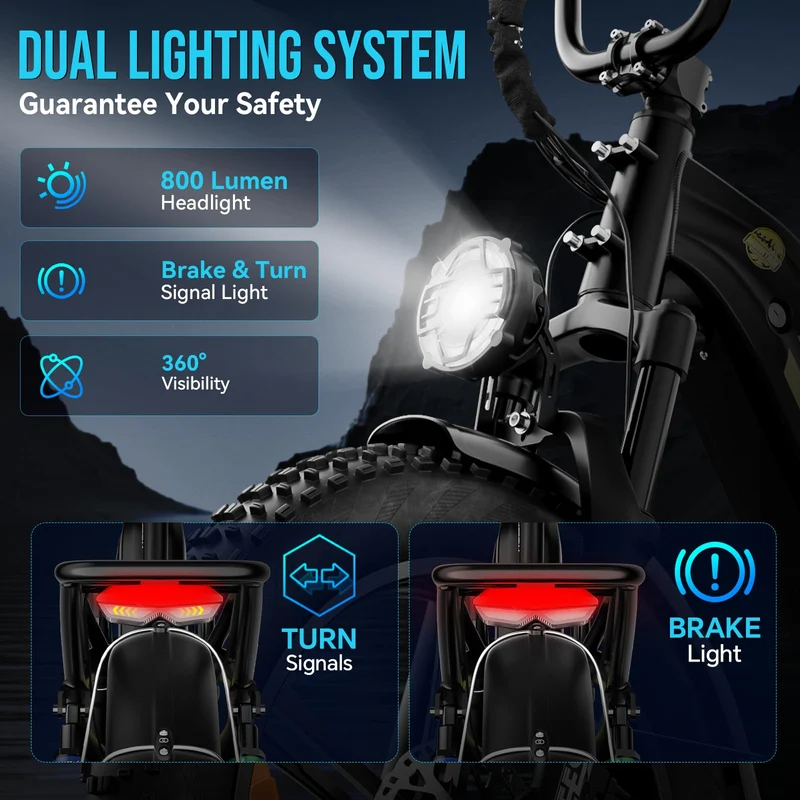 FREESKY Rocky Pro A-320 Step-Thru Fat-Tire E-Bike (48V 25Ah, 72–145 km Range).